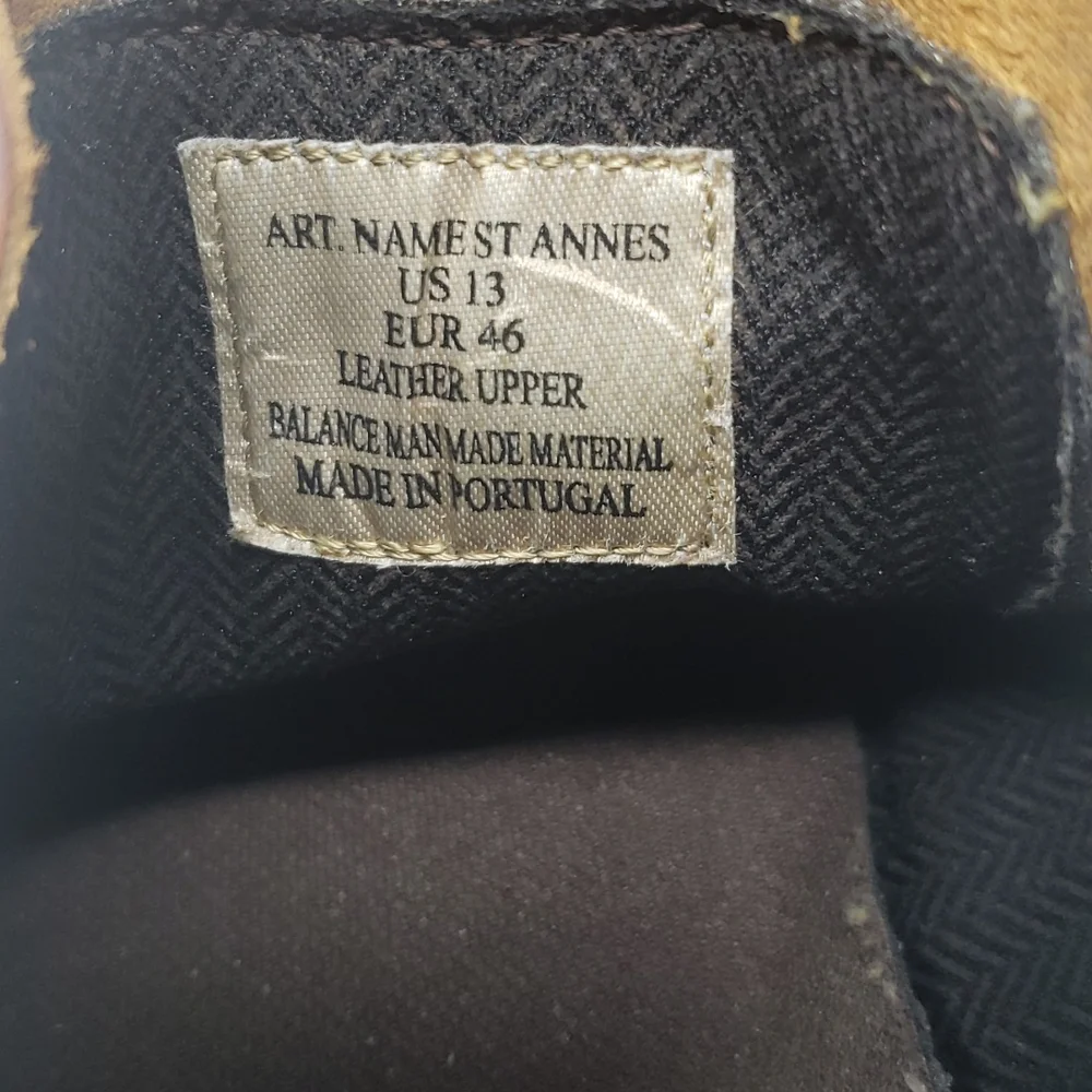 Steve Madden Tan Leather Shoes Size 13 Lace‎ Up St Annes
